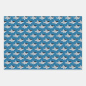 Fun Shark Abschluss Geschenkpapier Set (Vorderseite 3)
