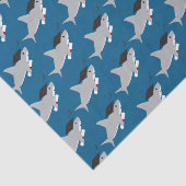 Fun Shark Abschluss Seidenpapier (Ausschnitt)