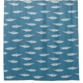 Fun Shark Duschvorhang (Vorderseite)