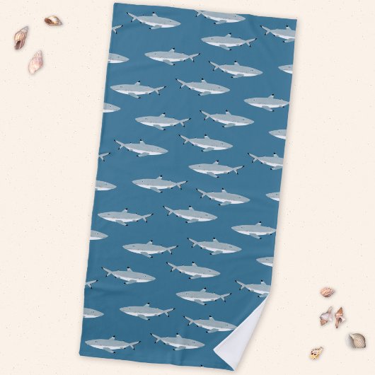 Fun Shark Strandtuch