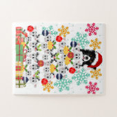 Fun Sheep Herding Weihnachtsbaum Puzzle (Horizontal)