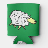 Fun Sheep im Stil eines Cartoon Dosenkühler (Vorderseite)