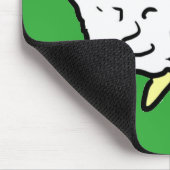 Fun Sheep im Stil eines Cartoon Mousepad (Ecke)