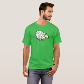 Fun Sheep im Stil eines Cartoon T-Shirt (Vorne ganz)