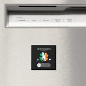 Fun Shenanigans ruft zum St Patricks Day Irish Magnet (In Situ (Geschirrspüler))