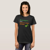Fun Shenanigans Shenanigator Definition St Patrick T-Shirt (Vorne ganz)