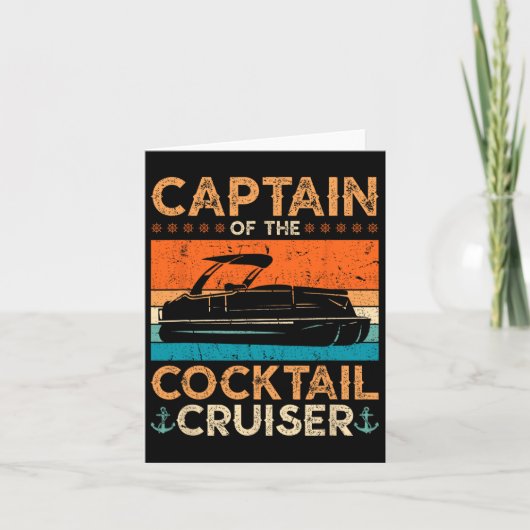 Fun Ship Captain Karte (Vorderseite)