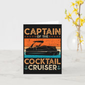 Fun Ship Captain Karte (Gelbe Blume)