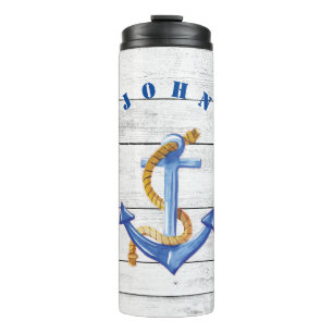 Fun Ships Anker Personalisiert Thermosbecher