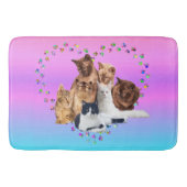 Fun Shower Cats Badematte (Vorderseite)