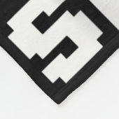 Fun Sick Seven Pixel Meme Halloween Costume Wordpl Fleecedecke (Ecke)