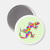 Fun Sidney Salamander Magnet (Vorderseite/Rückseite)