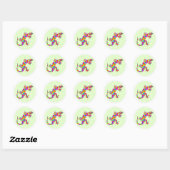 Fun Sidney Salamander Stickers (Blatt)