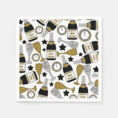 Fun Silvester Champagner Party Servietten (Vorderseite)