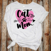 Fun & Simple Cat Mom Original Cute Design for Her T-Shirt