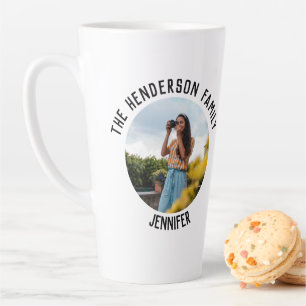 Fun Simple Foto Family Drinks Order White Milchtasse