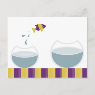 Fun Simple Message Postkarte