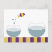 Fun Simple Message Postkarte (Vorderseite)