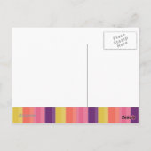 Fun Simple Message Postkarte (Rückseite)