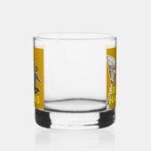 Fun "Sip Happens" cocktail glass Whiskyglas (Links)