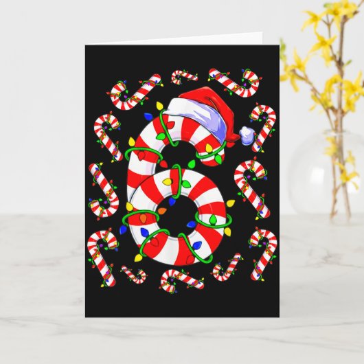 Fun Six Seven 6 7 Meme Design Couples Christmas Ca Karte (Gelbe Blume)