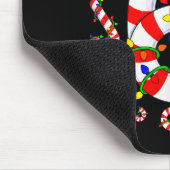 Fun Six Seven 6 7 Meme Design Couples Christmas Ca Mousepad (Ecke)