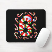 Fun Six Seven 6 7 Meme Design Couples Christmas Ca Mousepad (Mit Mouse)