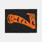 Fun Six Seven 6 7 Meme Design Couples Halloween  Fleecedecke (Vorderseite (Horizontal))