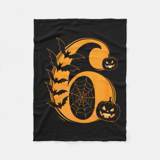 Fun Six Seven 6 7 Meme Design Couples Halloween Fleecedecke (Vorderseite)