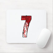 Fun Six Seven 6 7 Meme Design Couples Halloween Ho Mousepad (Mit Mouse)