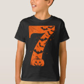 Fun Six Seven 6 7 Meme Design Couples Halloween T-Shirt (Vorderseite)