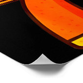 Fun Six Seven 6 7 Meme Design Couples Thanksgiving Poster (Ecke)