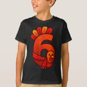 Fun Six Seven 6 7 Meme Design Couples Thanksgiving T-Shirt (Vorderseite)