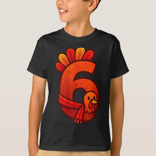 Fun Six Seven 6 7 Meme Design Couples Thanksgiving T-Shirt (Vorderseite)
