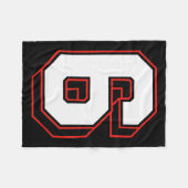 Fun Six Seven 6 7 Meme Design  Fleecedecke (Vorderseite (Horizontal))