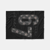 Fun Six Seven 6 7 Meme Design Fleecedecke (Vorderseite (Horizontal))