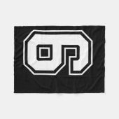 Fun Six Seven 6 7 Meme Design  Fleecedecke (Vorderseite (Horizontal))