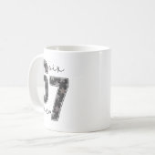 Fun Six Seven 6 7 Meme Design  Kaffeetasse (Vorderseite Links)