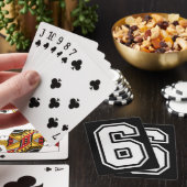 Fun Six Seven 6 7 Meme  Spielkarten (In Situ)