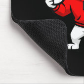 Fun Six Seven Meme Bulldogs Number 6 And 7 Mousepad (Ecke)