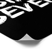 Fun Six Sieben 6 7 Meme Design Meme Sprichwort Spa Poster (Ecke)