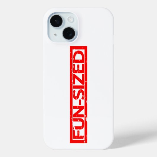 Fun-Size-Briefmarke Case-Mate iPhone Hülle (Rückseite)