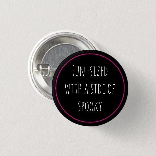 Fun Sized Spooky Button (Vorne & Hinten)