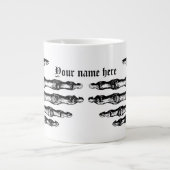Fun skeletal Halloween Jumbo-Tasse (Vorderseite)