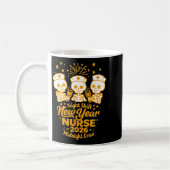 Fun Skeleton Er Icu Nurse Night Shift Crew New Yea Kaffeetasse (Links)