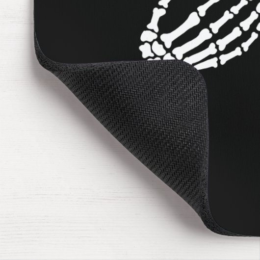 Fun Skeleton Hands Halloween GIRLS Skeleton Bra Mousepad (Ecke)