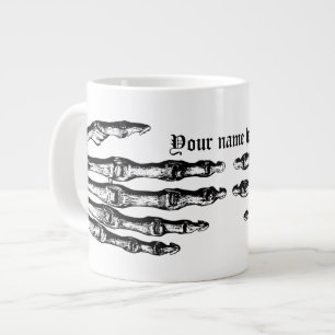 Fun Skelett Halloween Jumbo-Tasse