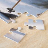 Fun Skiing Elche Weihnachten Personalisierte Puzzl Puzzle (Seite)