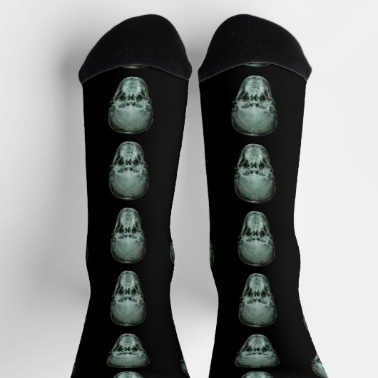 Fun Skull Radiograph Socks Socken (Oben)