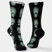 Fun Skull Radiograph Socks Socken (Gewinkelt)